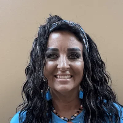 Headshot of the receptionist, Teresa Benjamin